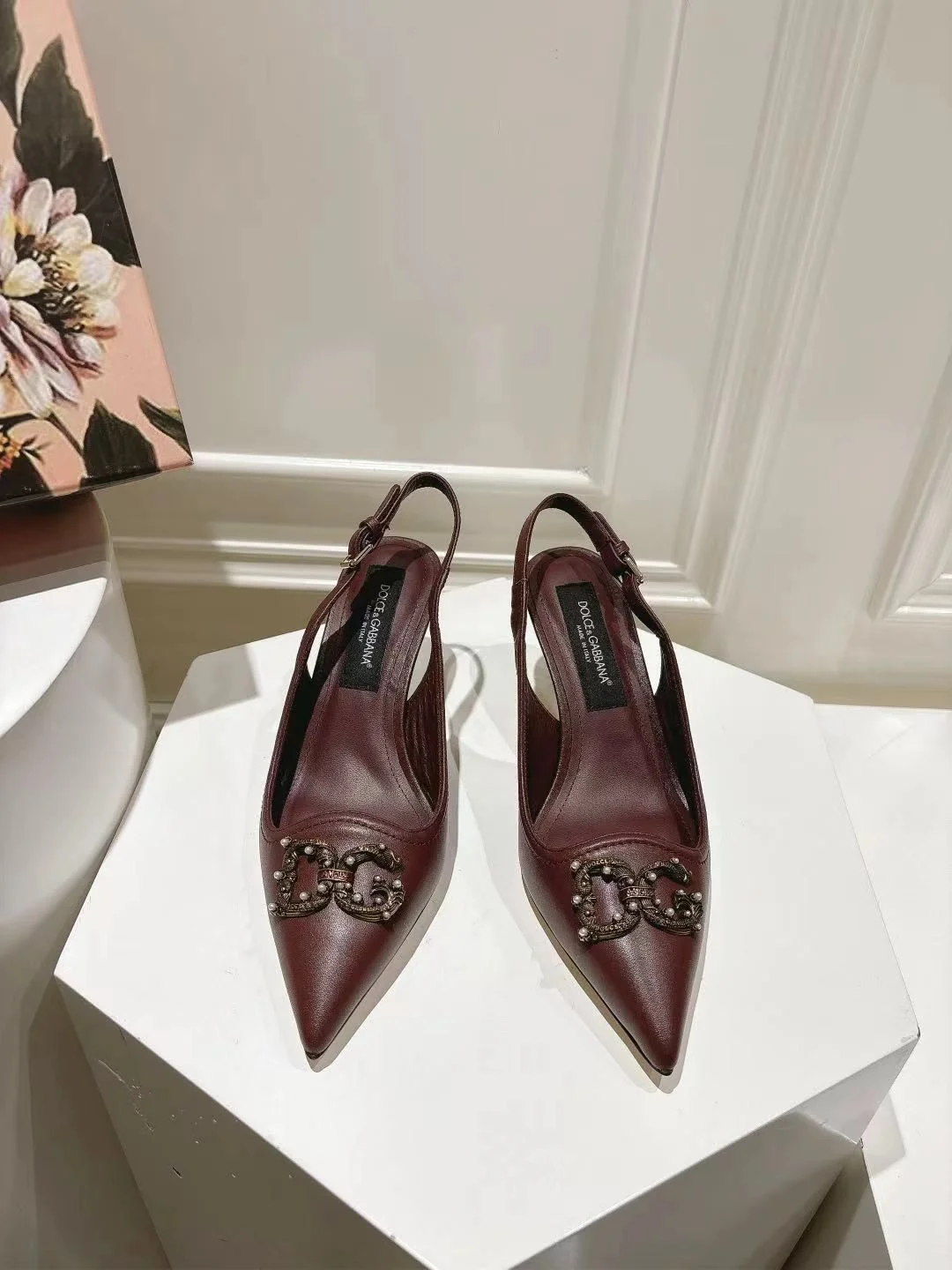 Dolce Gabbana Heeled Shoes MoistureWicking 23001