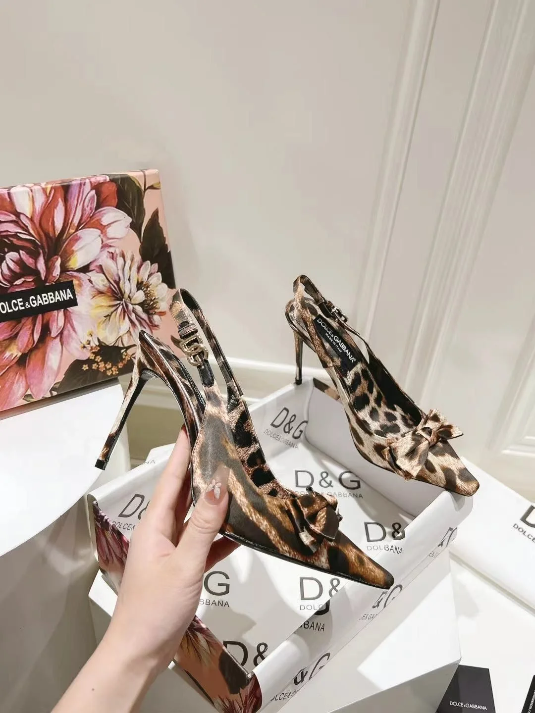 Dolce Gabbana Heeled Shoes Elegant 23002