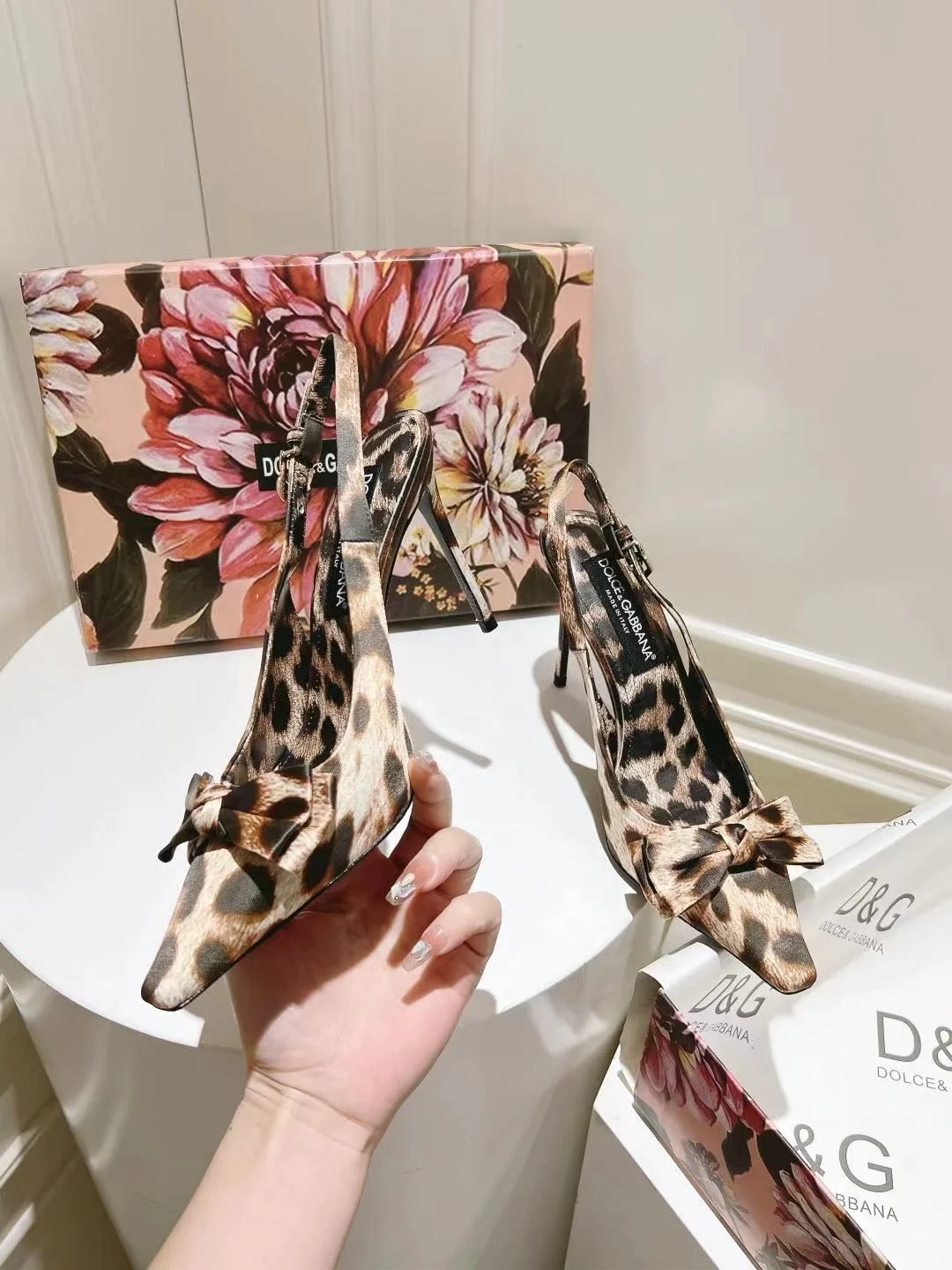 Dolce Gabbana Heeled Shoes Elegant 23002