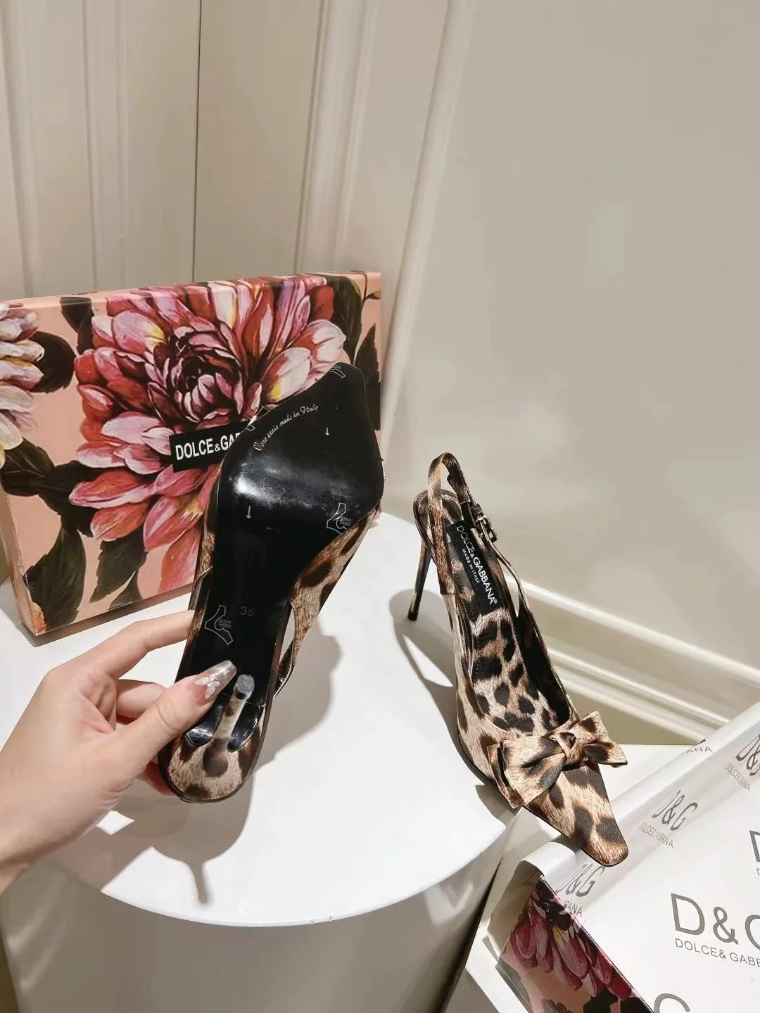 Dolce Gabbana Heeled Shoes Elegant 23002