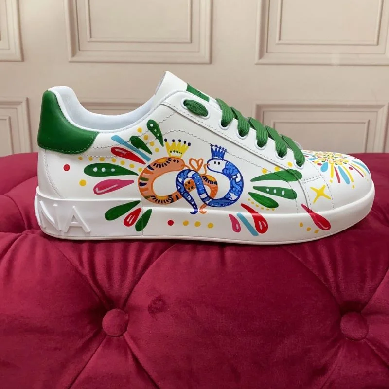 Dolce Gabbana Low Shoes ZipUp 22832