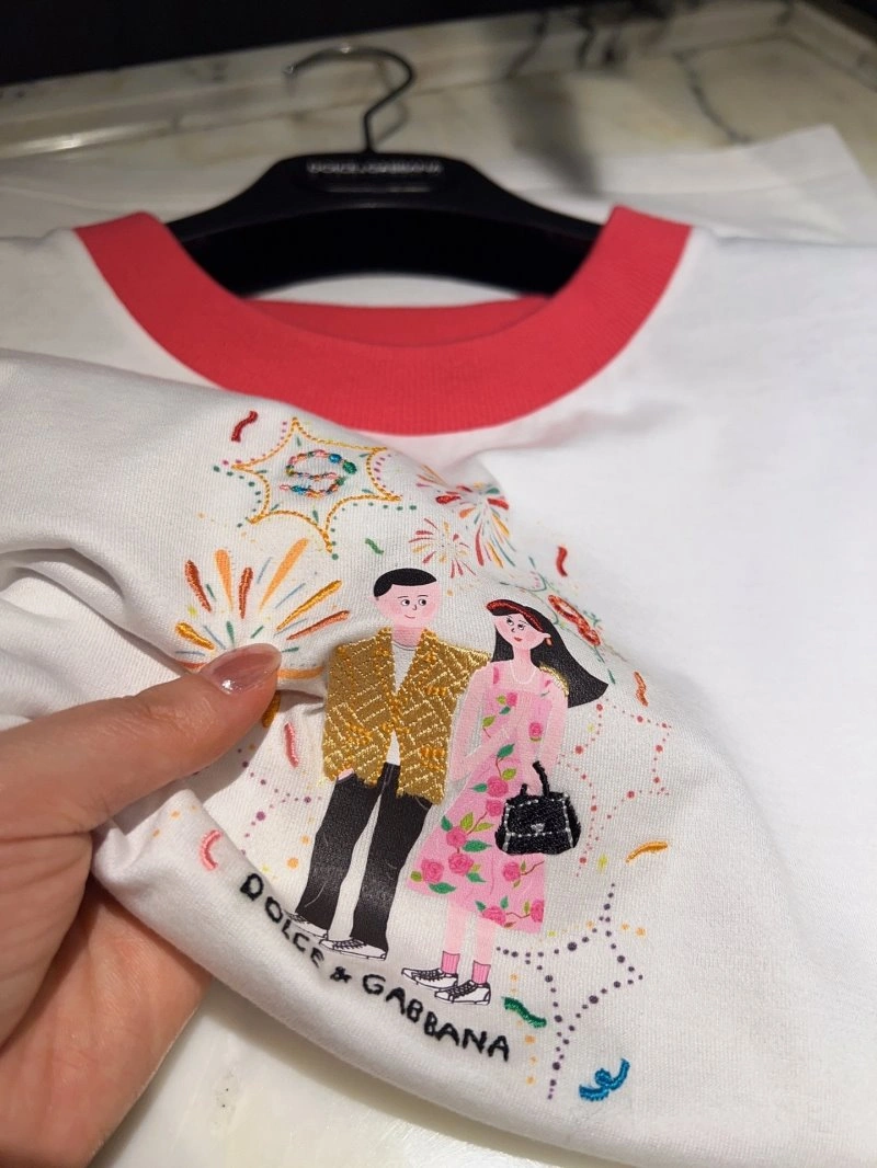 Dolce Gabbana T-Shirts SmoothTexture 119185