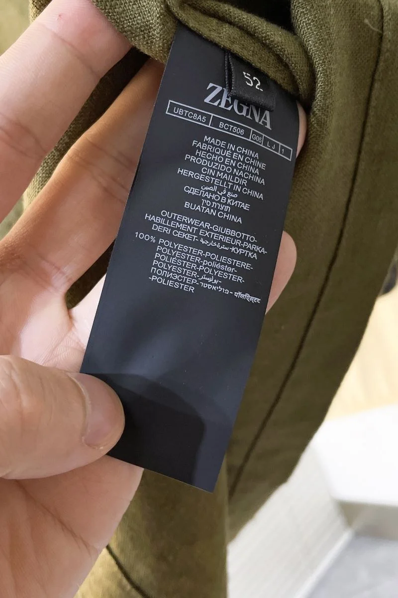 Ermenegildo Zegna Outwear Original 164324