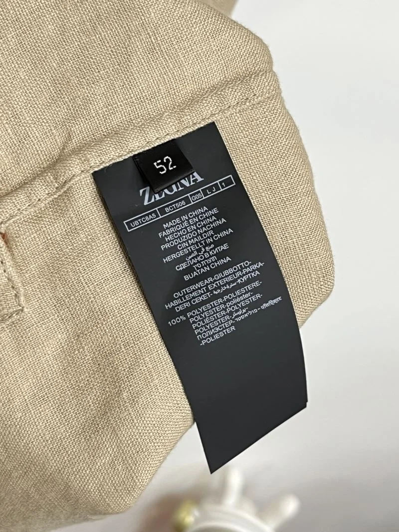 TechFriendly Ermenegildo Zegna Outwear 164284