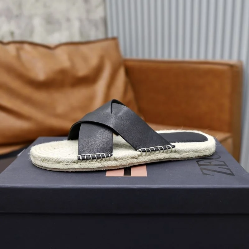 Upgraded Ermenegildo Zegna Sandals 4897