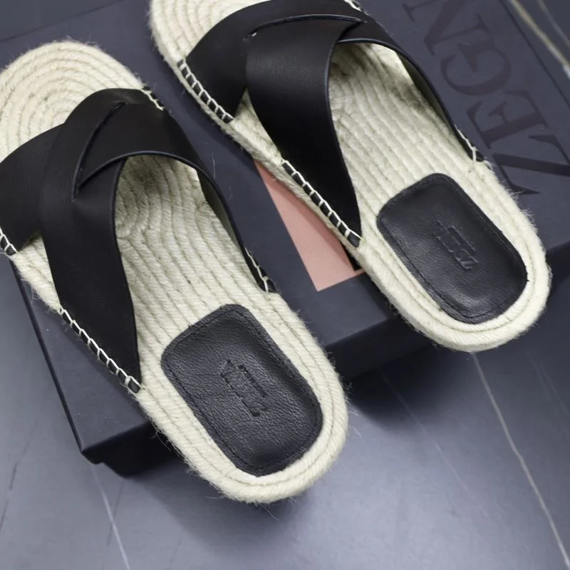 Upgraded Ermenegildo Zegna Sandals 4897