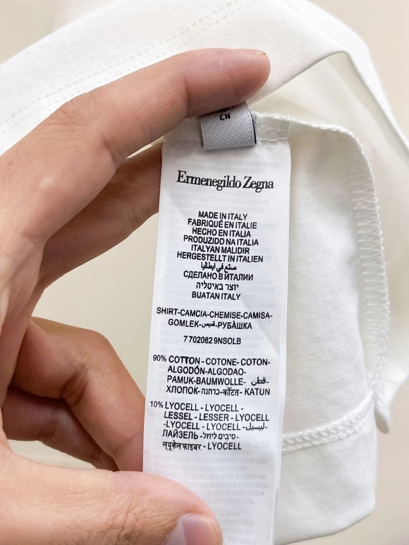 WrinkleFree Ermenegildo Zegna T-Shirts 161779
