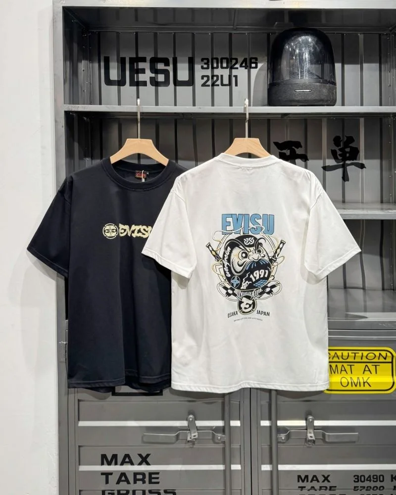 Evisu T-Shirts Refined 162818