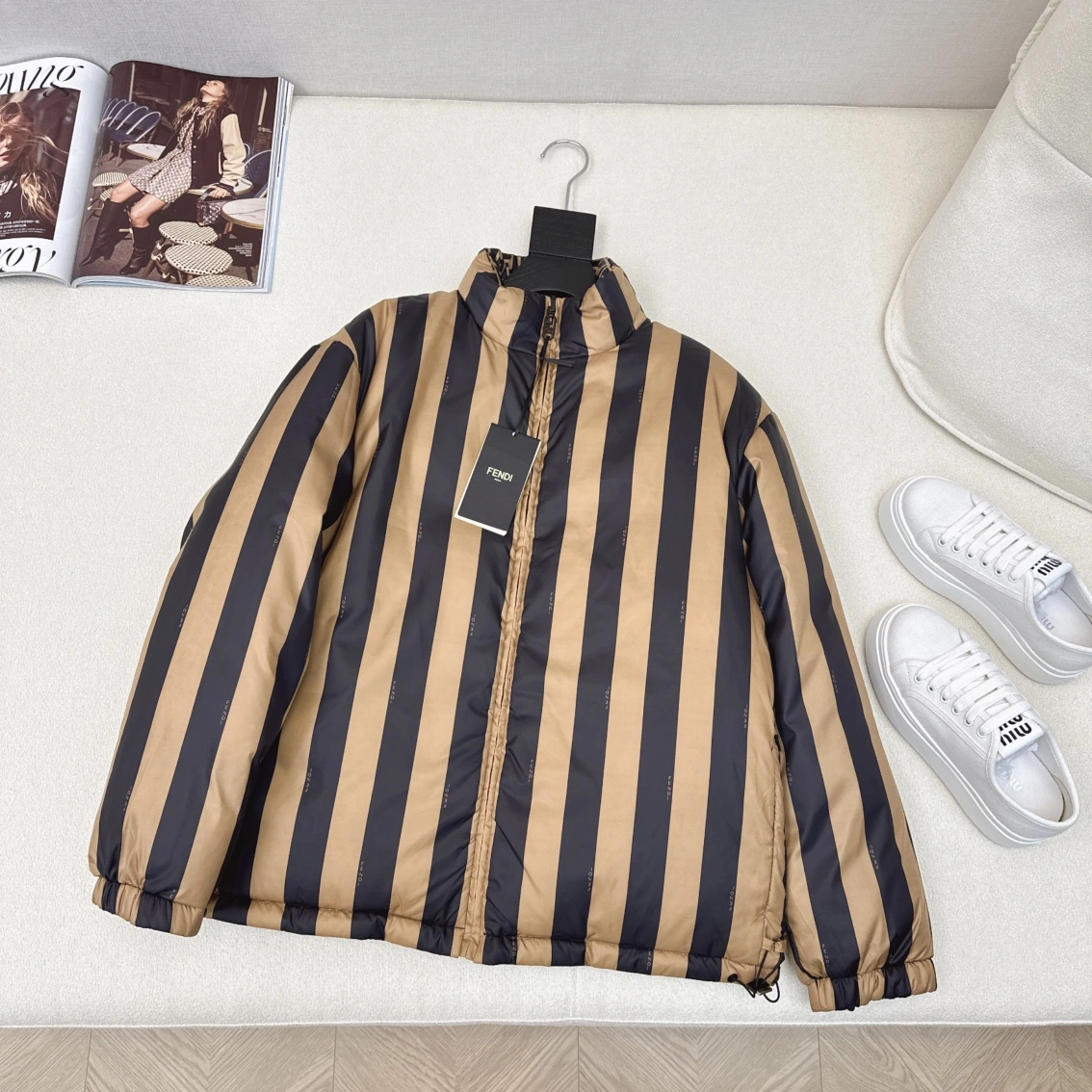 Lightweight Fendi Down Jackets 123471