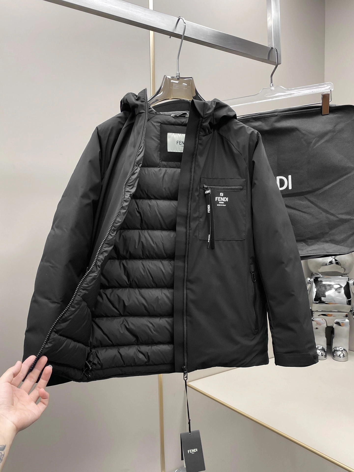 Breathable Fendi Down Jackets 123469