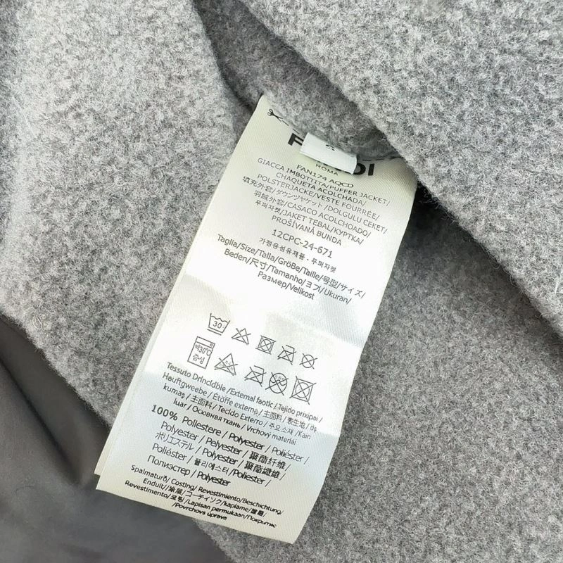 Fendi Down Jackets MoistureWicking 123447