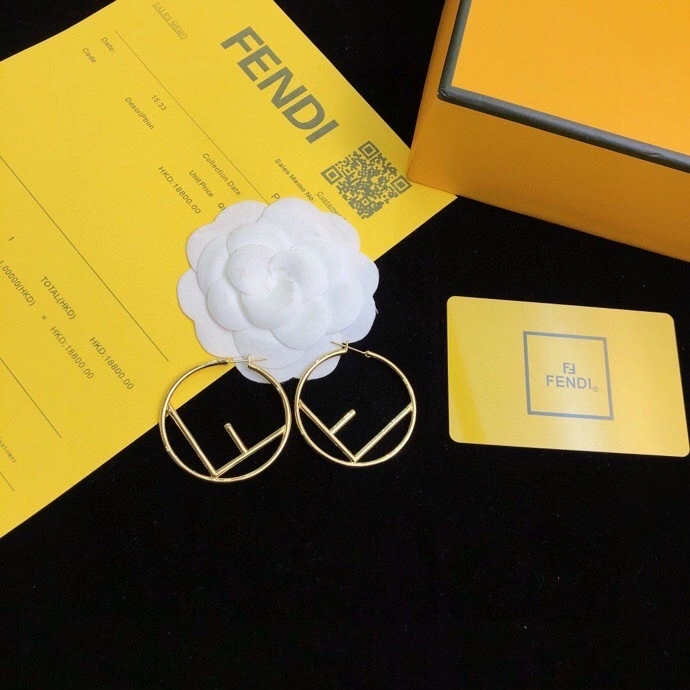Bold Fendi Earrings 212622