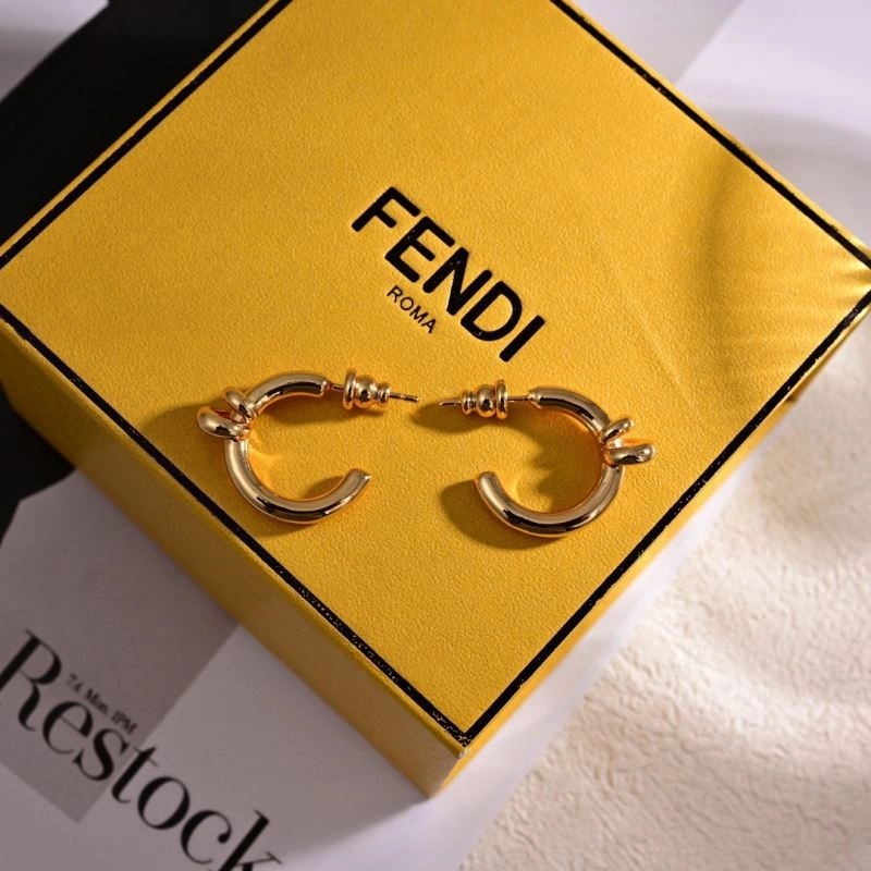 RelaxedFit Fendi Earrings 212222