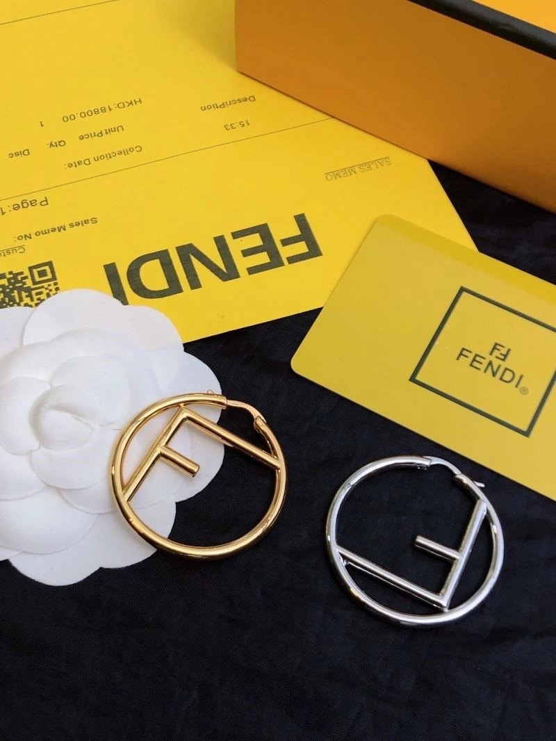 SmoothTexture Fendi Earrings 209365