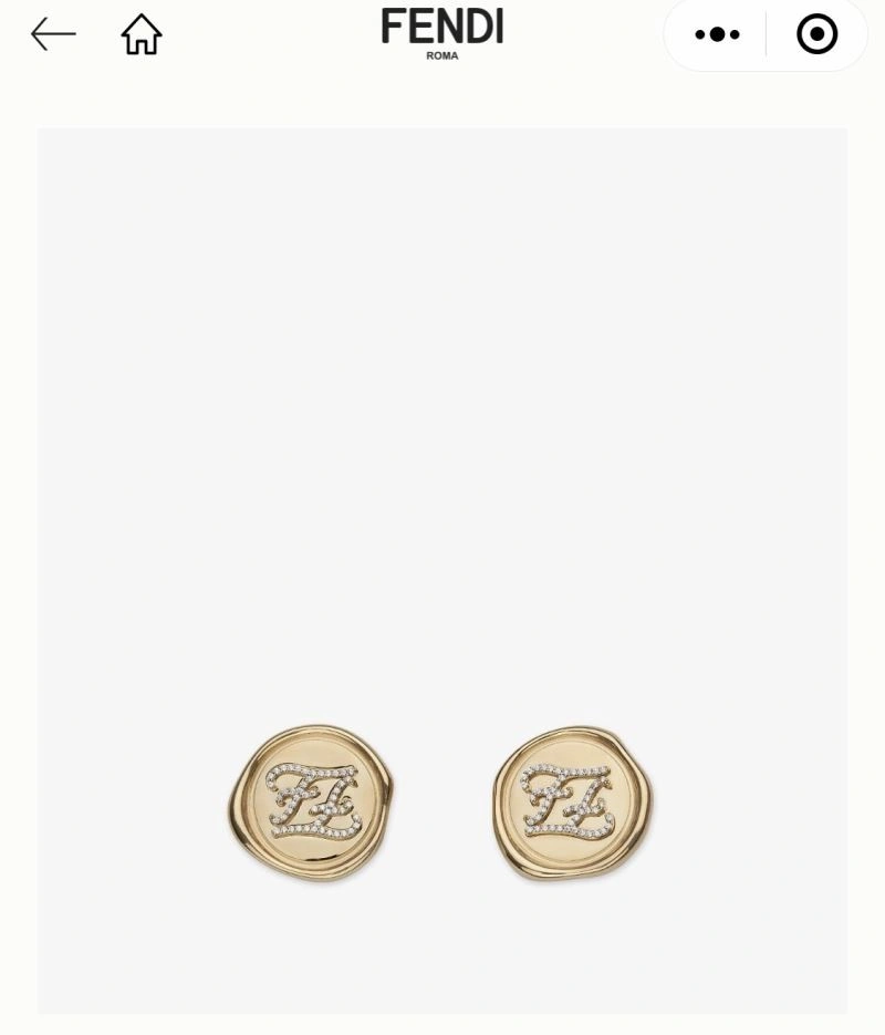 FashionForward Fendi Earrings 208786
