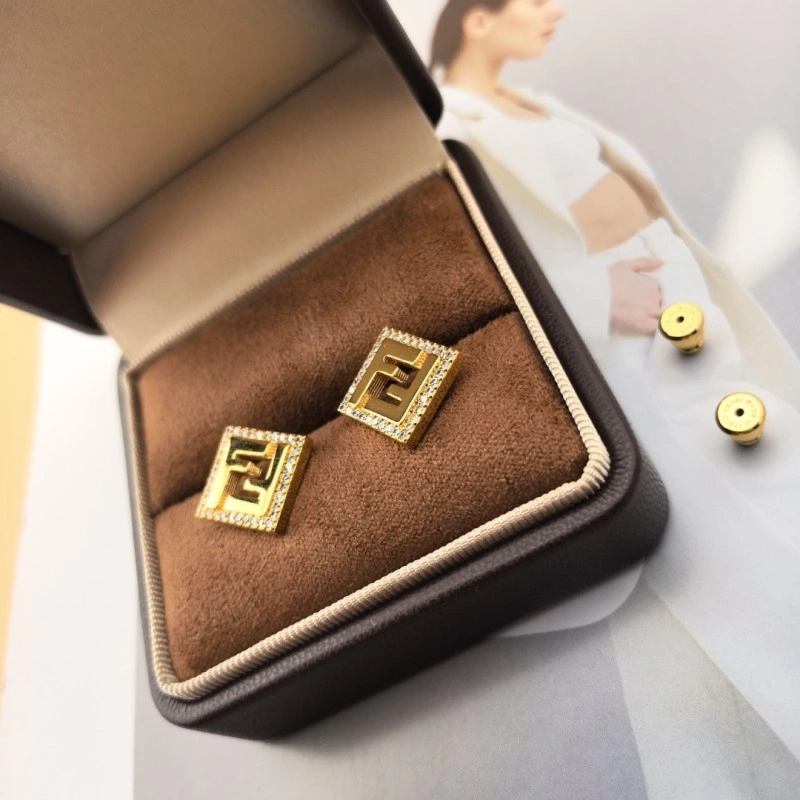 Fendi Earrings Elegant 208069