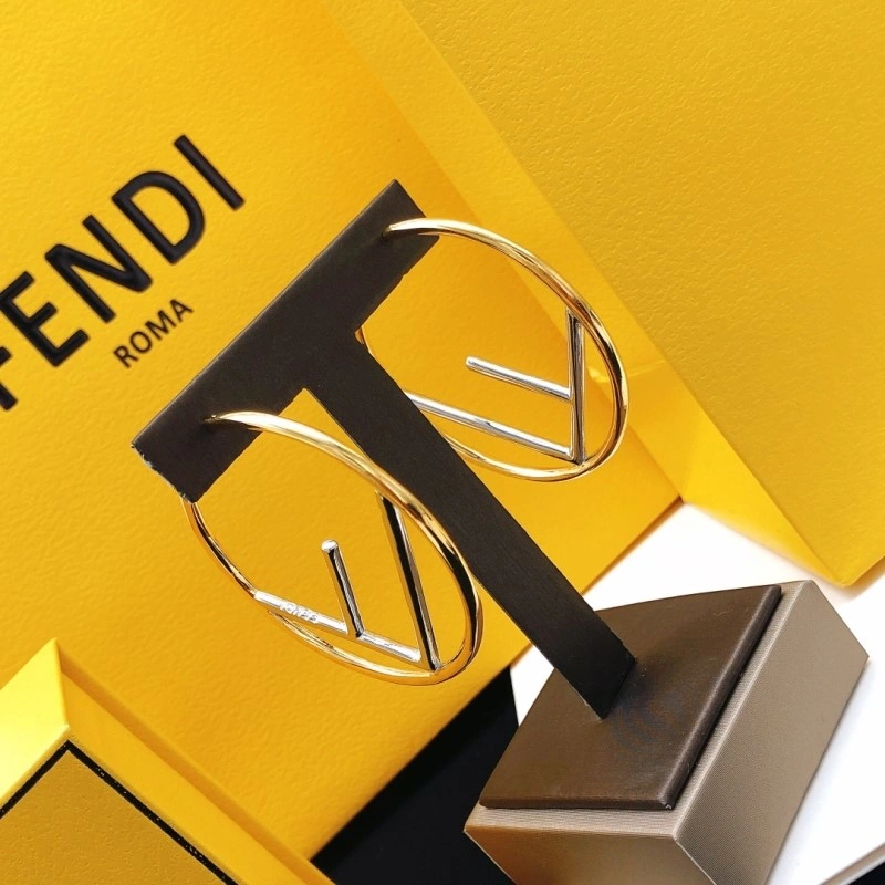 RelaxedFit Fendi Earrings 208066
