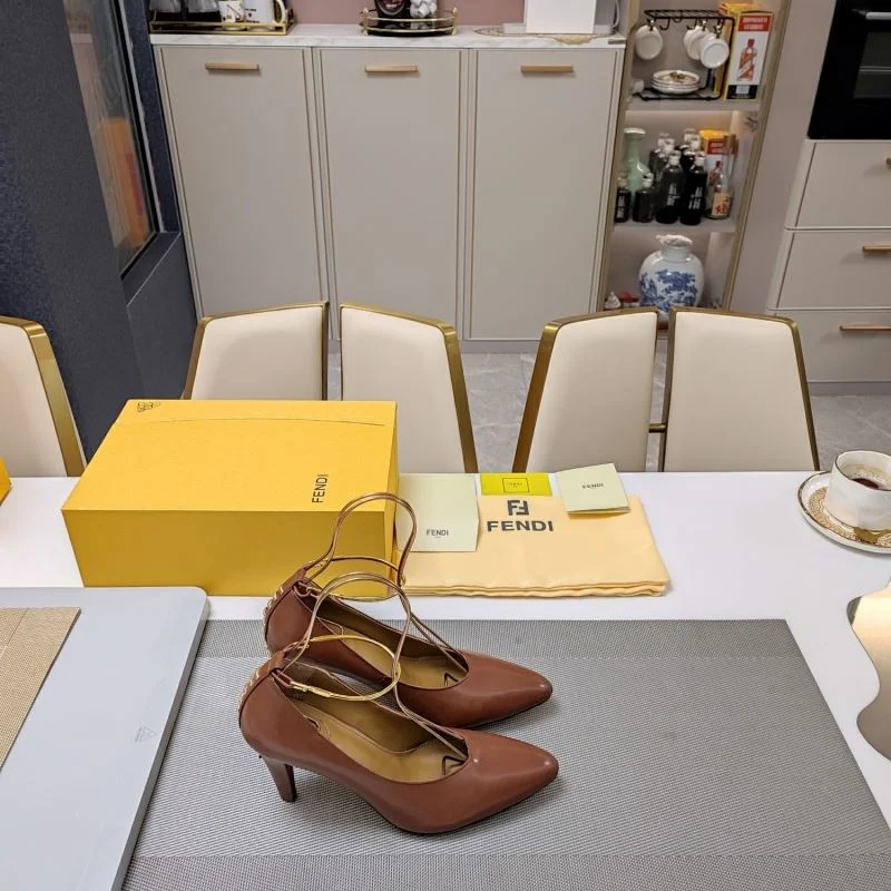 Packable Fendi Heeled Shoes 23490