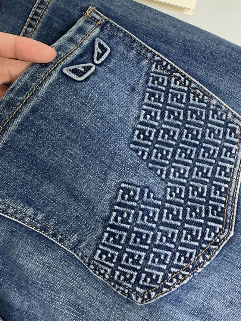 WaterResistant Fendi Jeans 122979