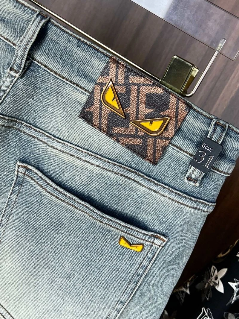 Sleek Fendi Jeans 122987