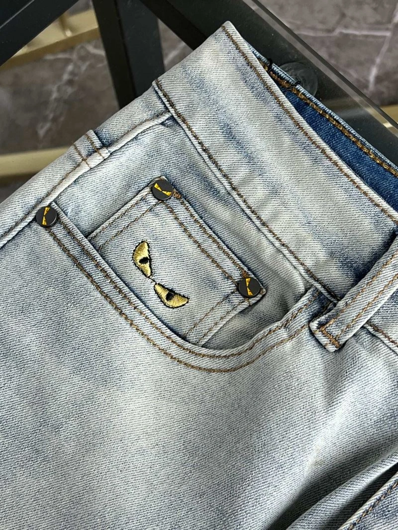 Colorful Fendi Jeans 122978