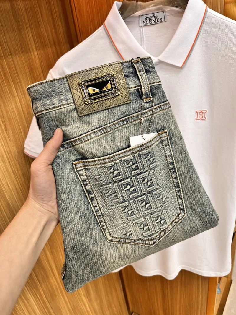 MoistureWicking Fendi Jeans 122492