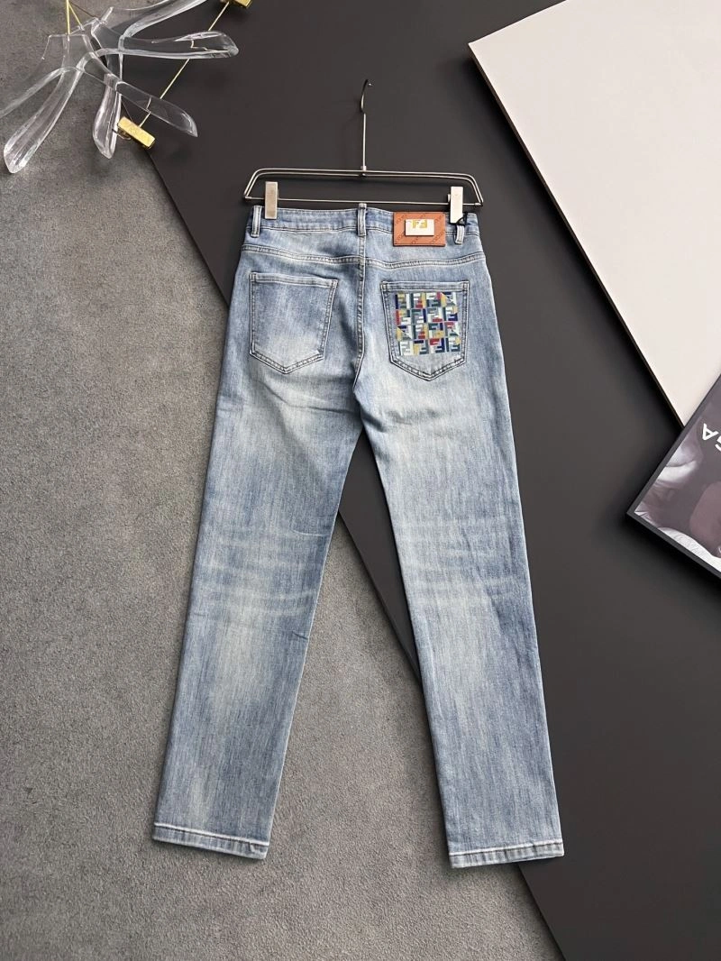 Sleek Fendi Jeans 122503