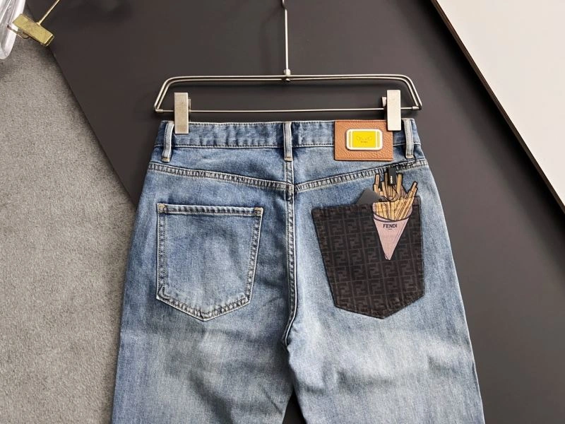 Breathable Fendi Jeans 122163