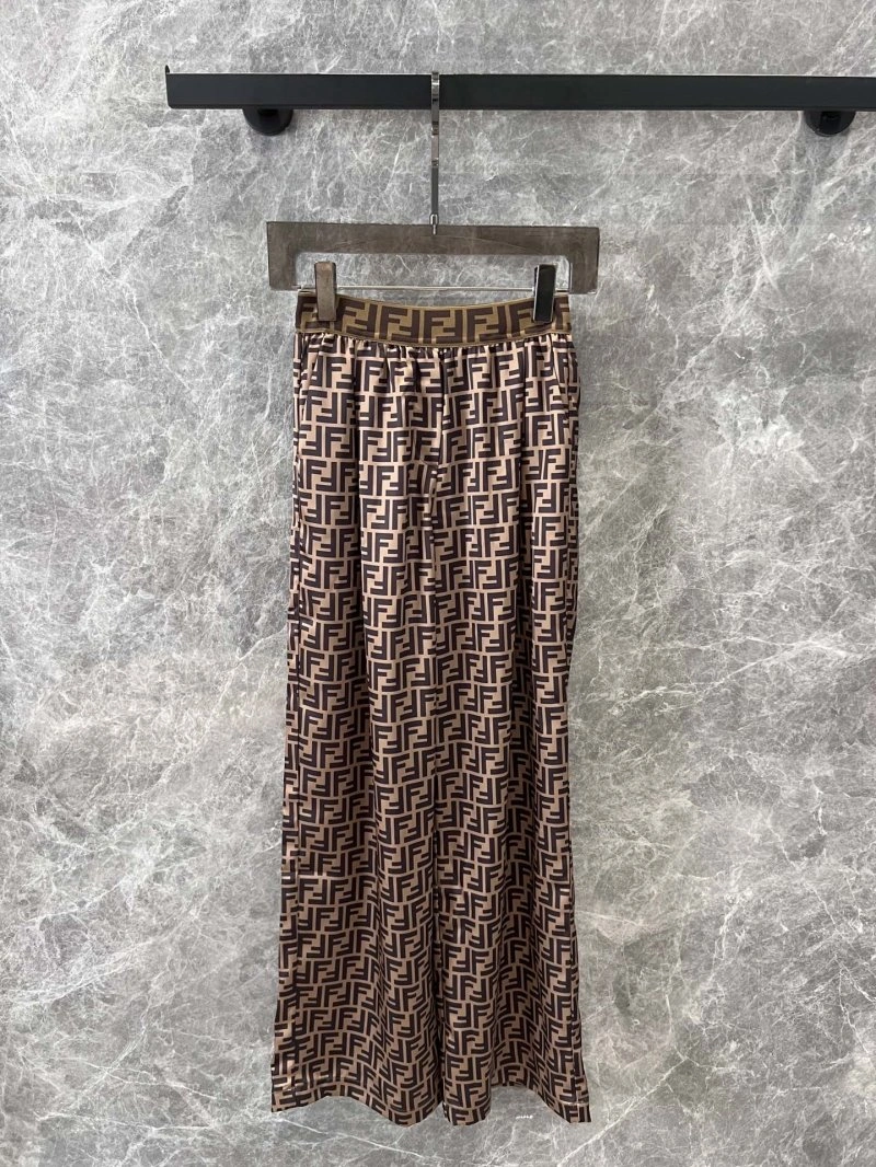 Fendi Long Pants Elegant 120631
