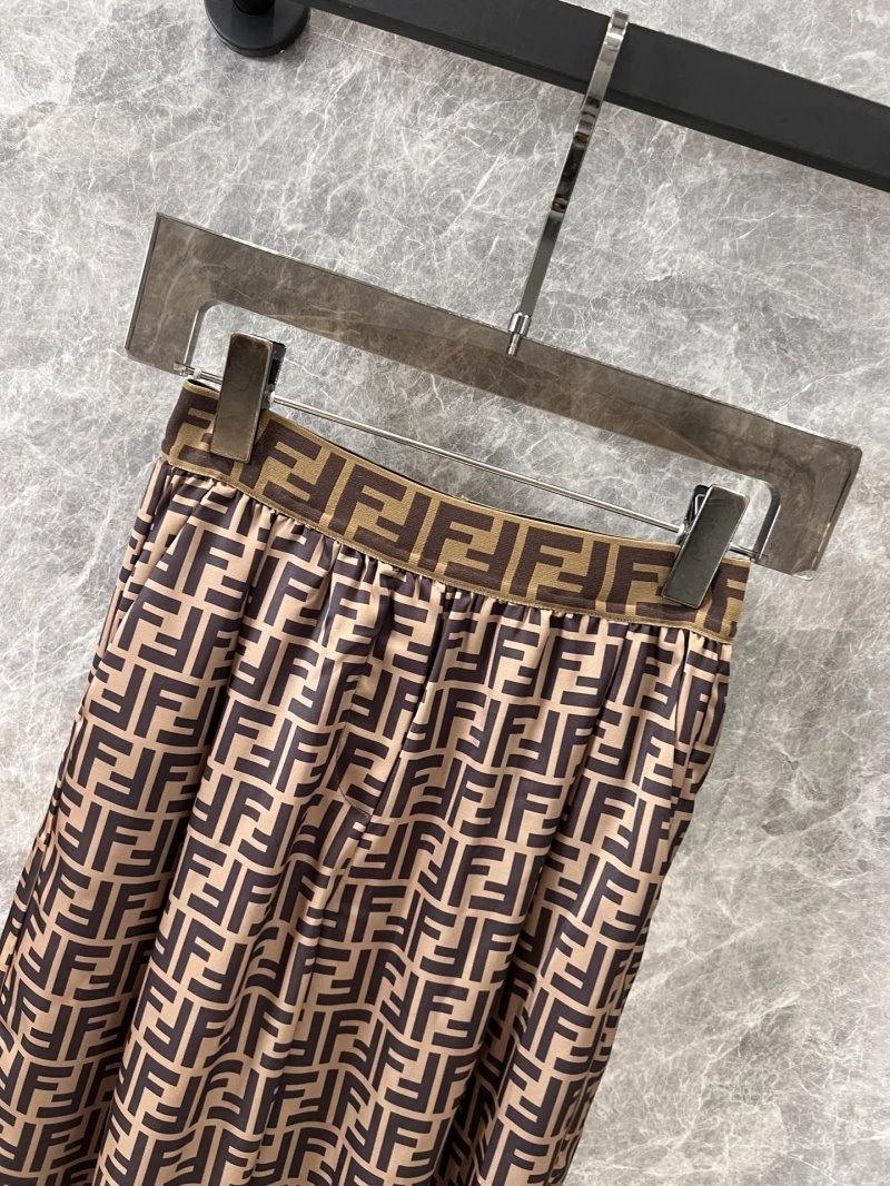 Fendi Long Pants Elegant 120631