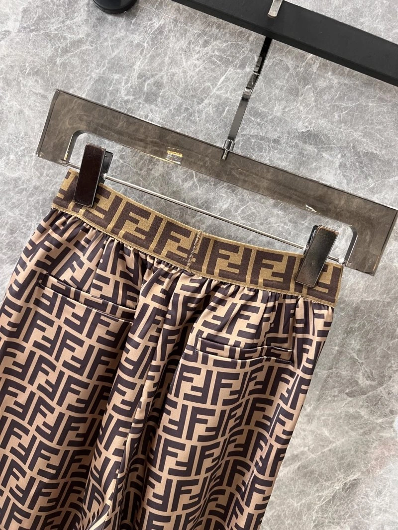 Fendi Long Pants Elegant 120631