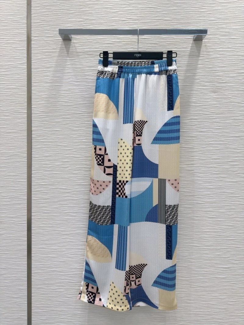 Fendi Long Pants Elegant 120603