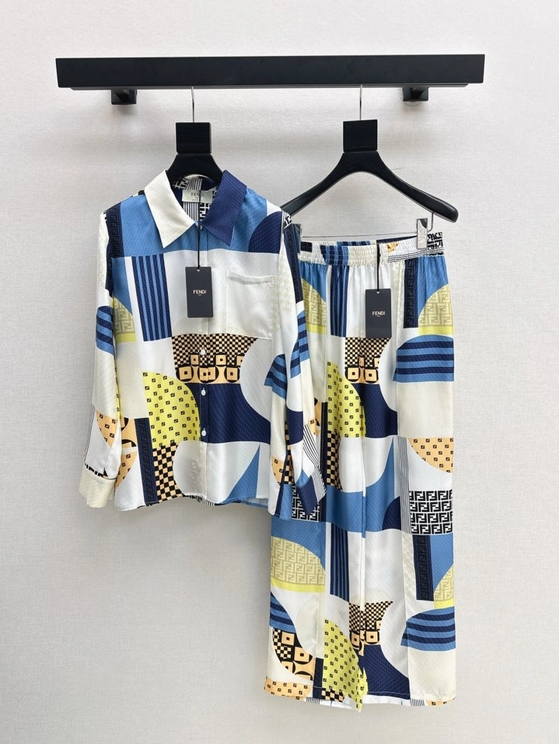 Stretchable Fendi Long Suits 120464