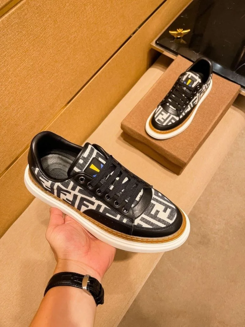 Refined Fendi Low Shoes 23686