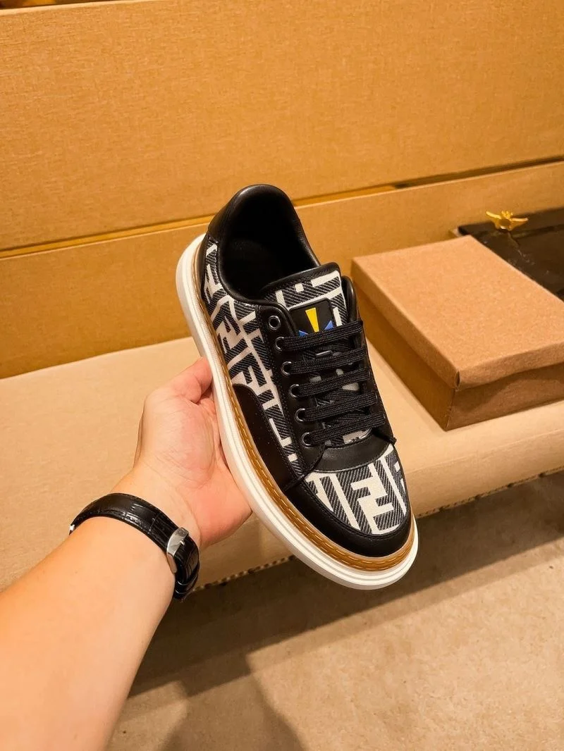 Refined Fendi Low Shoes 23686