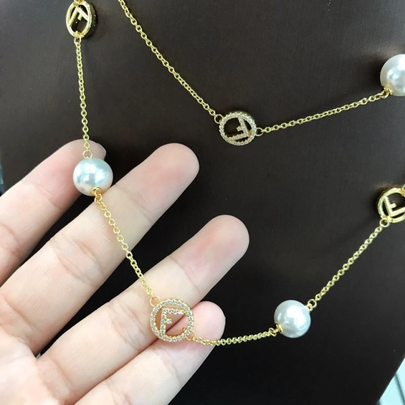 MoistureWicking Fendi Necklaces 212626