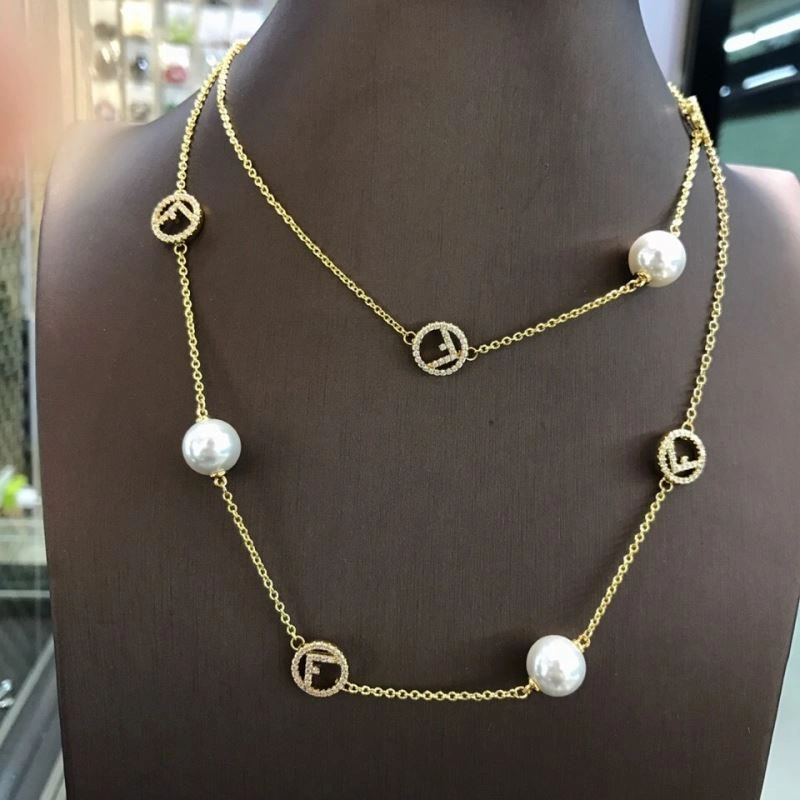 MoistureWicking Fendi Necklaces 212626