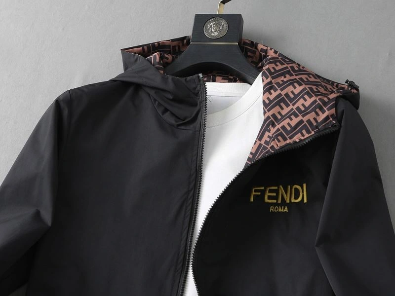 Effortless Fendi Outwear 122707