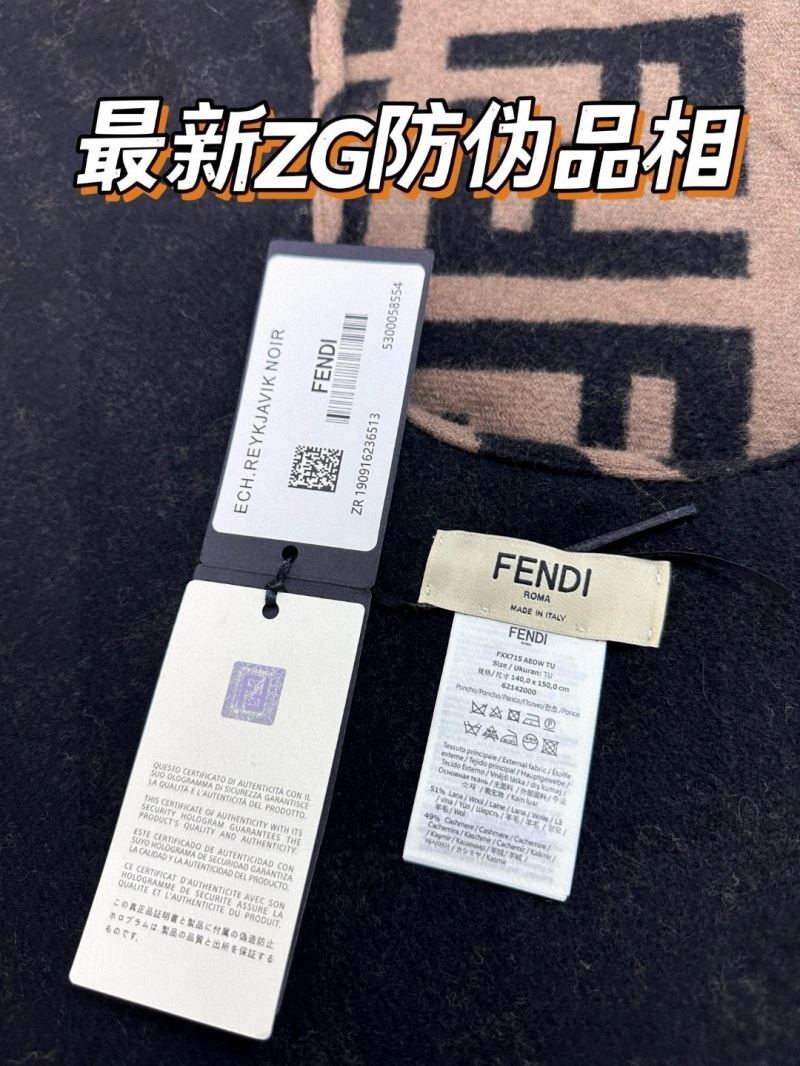 Fendi Scarf WrinkleFree 271095