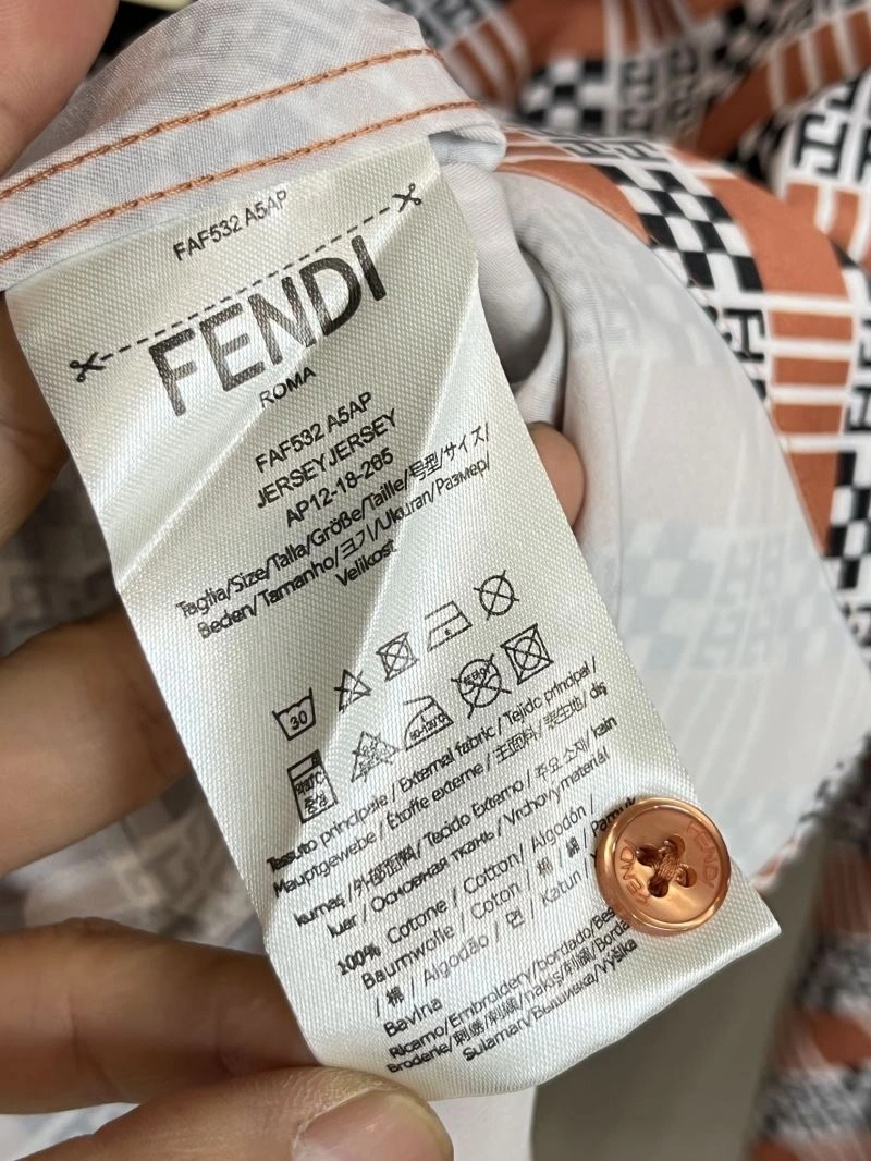 Sporty Fendi Shirts 122894
