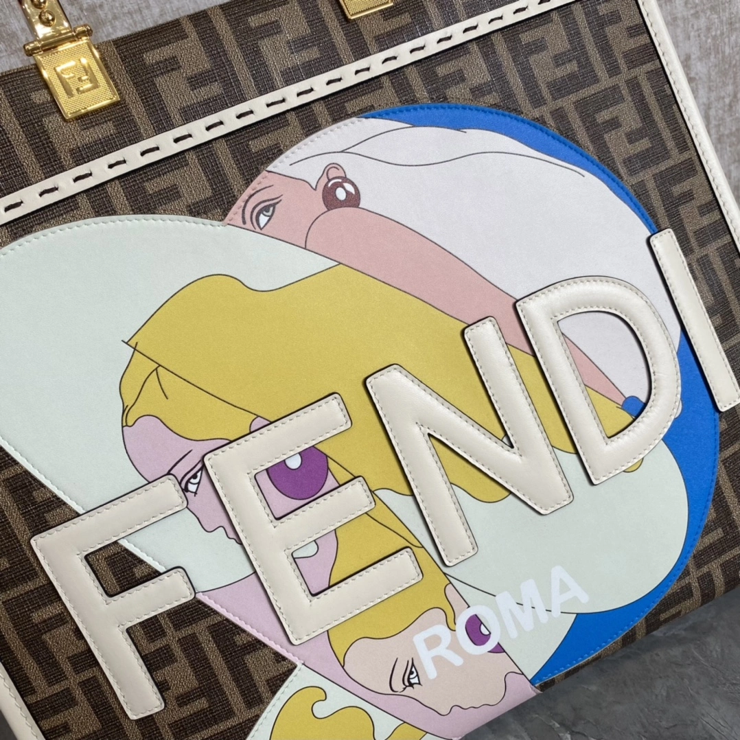 BestValue Fendi Shopping Bags 76654