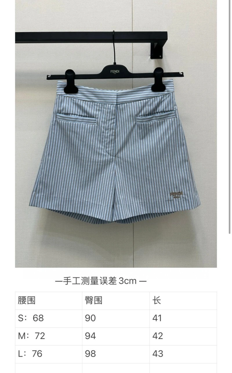 Trendsetting Fendi Short Pants 120456