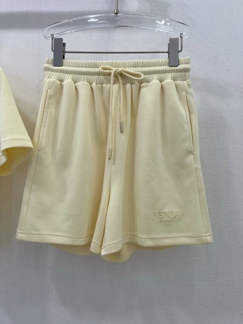 Fendi Short Suits Breathable 120766