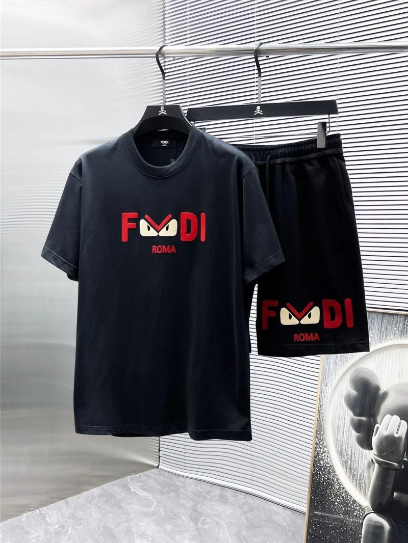 Fendi Short Suits Stretchable 122069