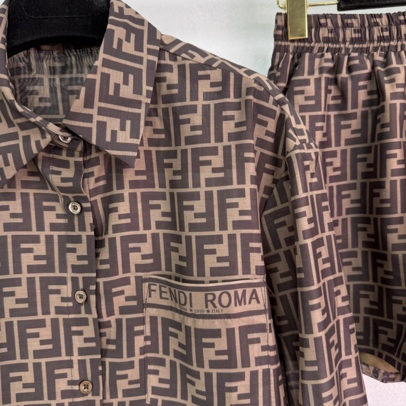 Fendi Short Suits Efficient 120704