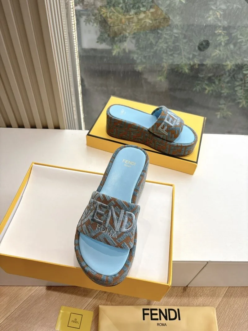 ZipUp Fendi Slippers 23391