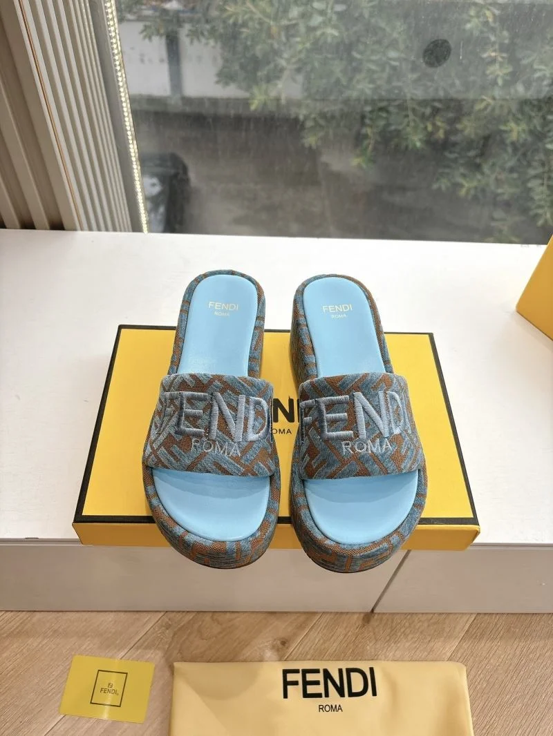 ZipUp Fendi Slippers 23391
