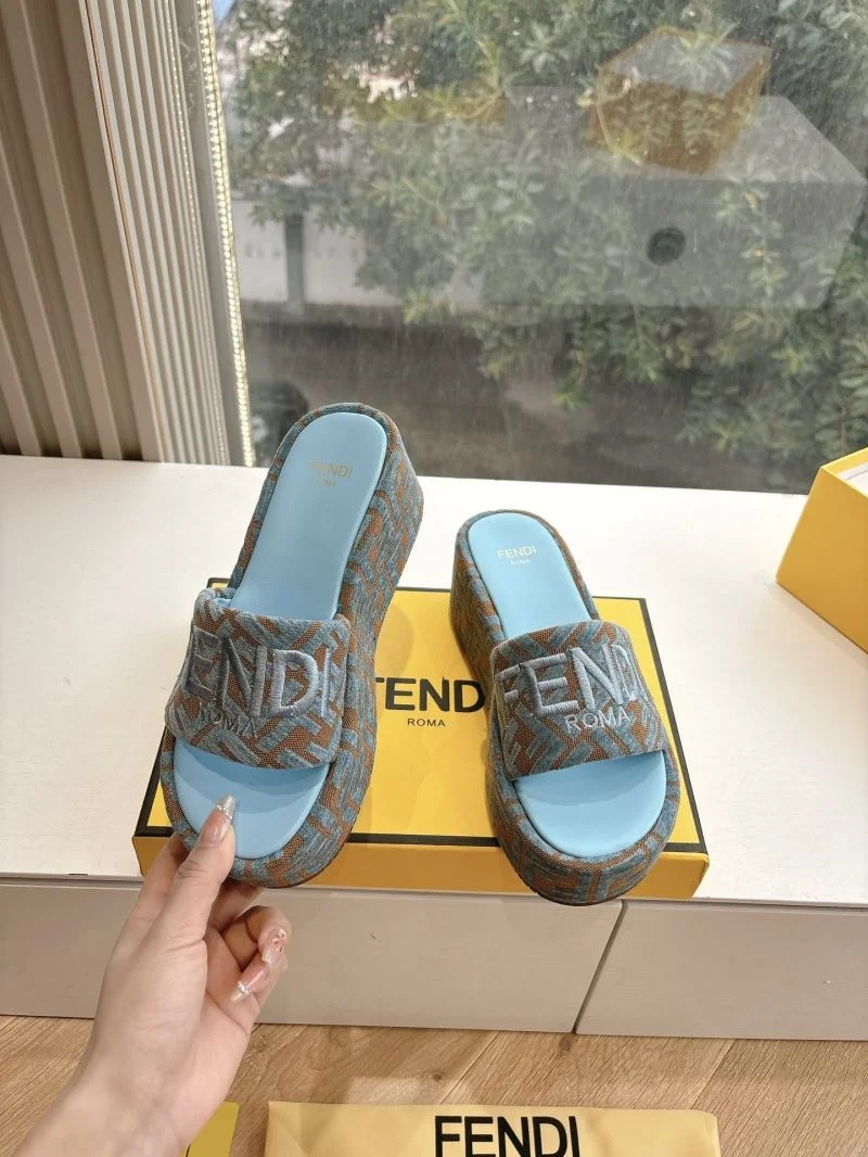ZipUp Fendi Slippers 23391