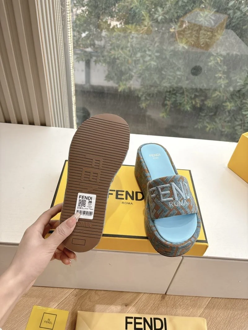 ZipUp Fendi Slippers 23391