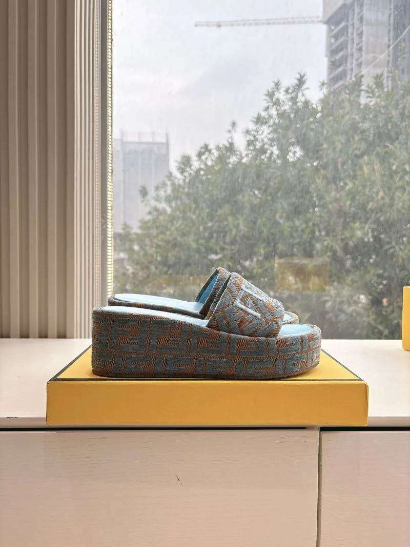 ZipUp Fendi Slippers 23391